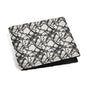 Floral Ink Leather Folded Men's Wallet - DeRose Seasonal