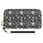 Little Devils Leather Zipper Wristlet Wallet - DeRose Seasonal