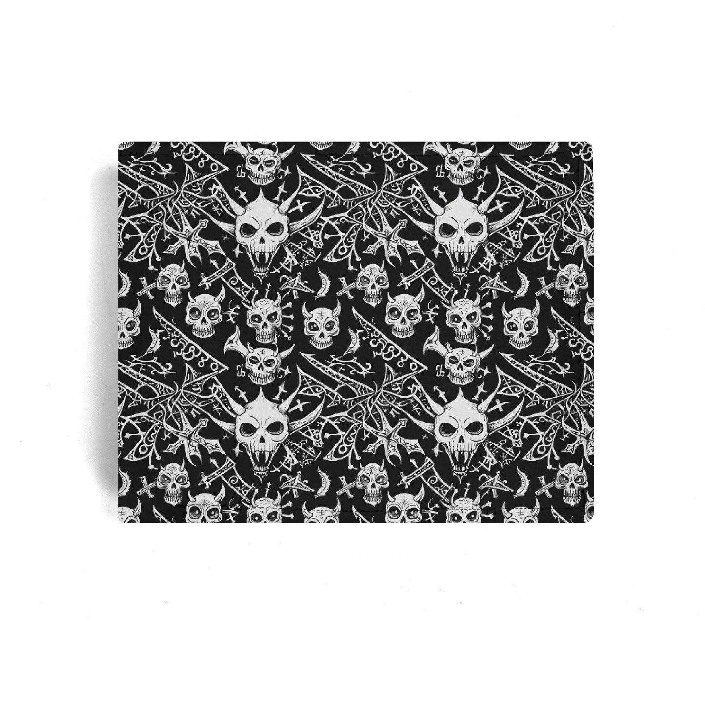 Little Devils Leather Folded Men's Wallet - DeRose Seasonal
