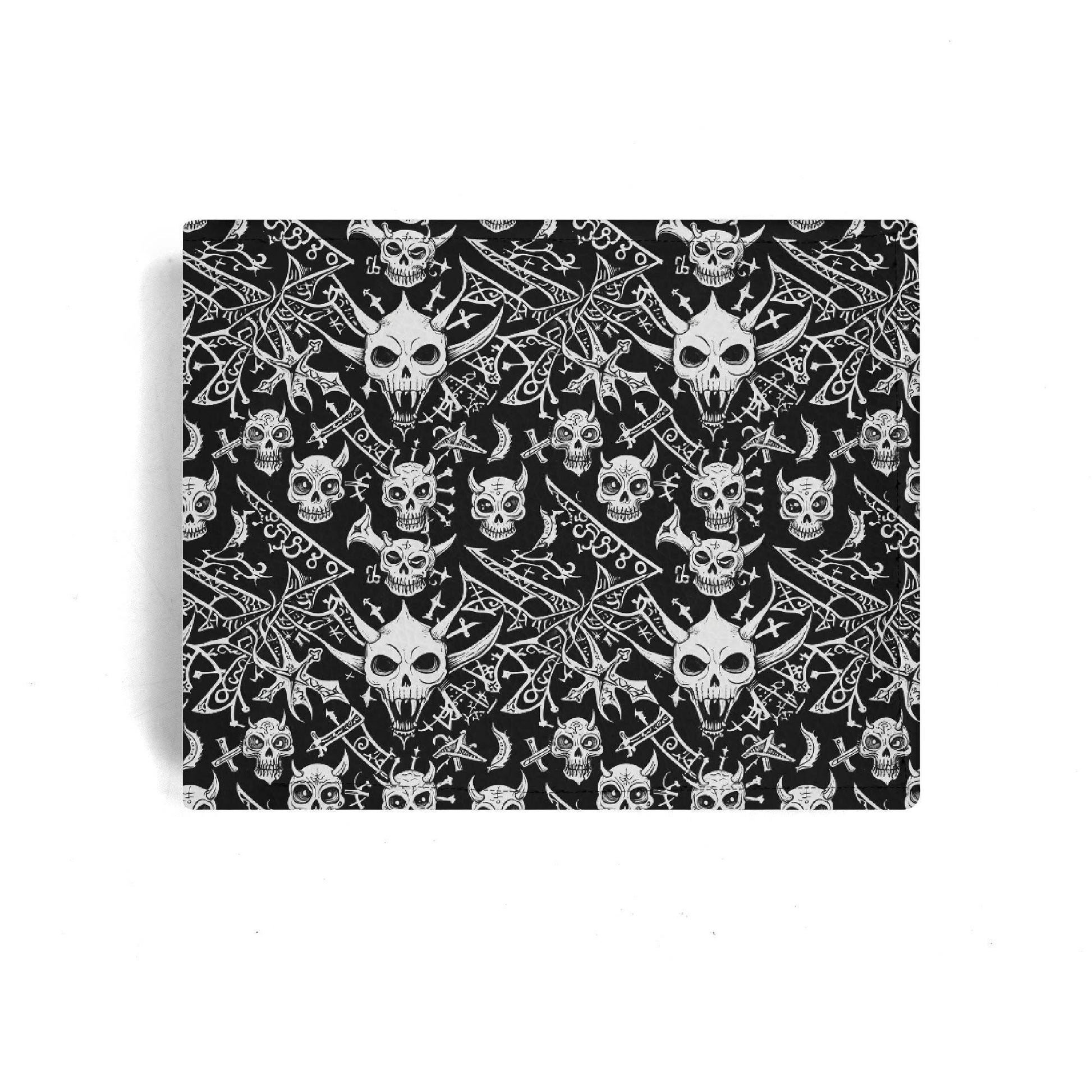 Little Devils Leather Folded Men's Wallet - DeRose Seasonal