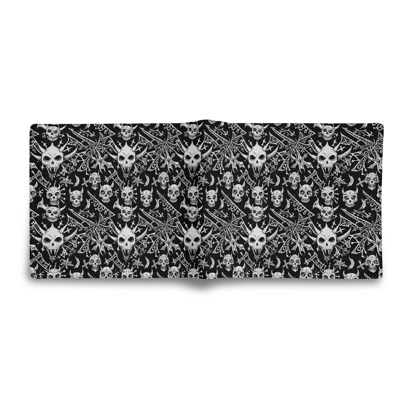 Little Devils Leather Folded Men's Wallet - DeRose Seasonal