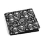 Flying Skulls Leather Folded Men's Wallet - DeRose Seasonal