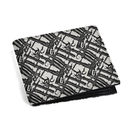 Devil Veins Leather Folded Men's Wallet - DeRose Seasonal