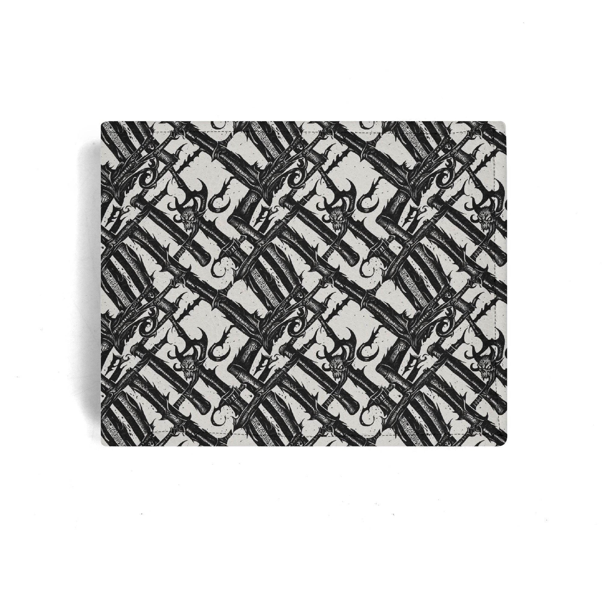 Devil Veins Leather Folded Men's Wallet - DeRose Seasonal
