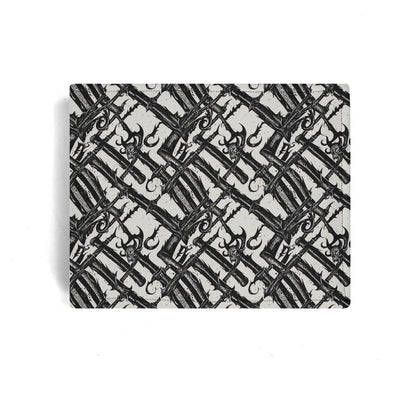 Devil Veins Leather Folded Men's Wallet - DeRose Seasonal