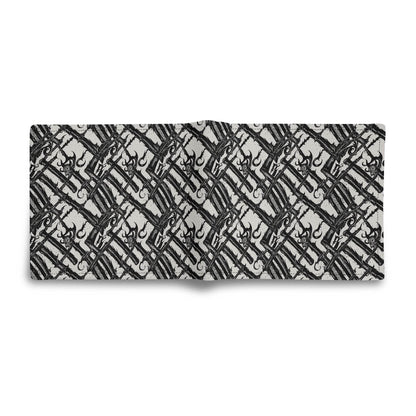 Devil Veins Leather Folded Men's Wallet - DeRose Seasonal