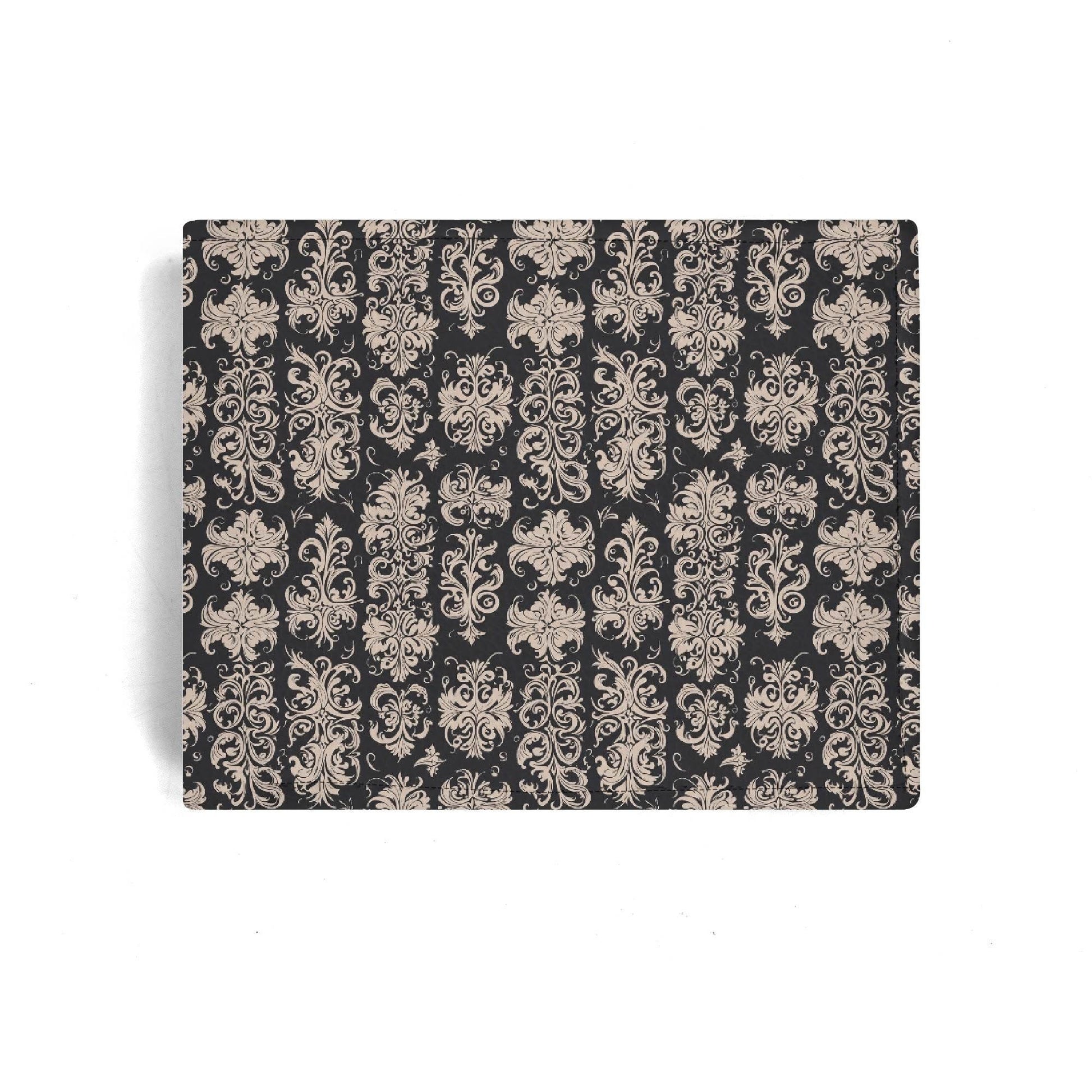Gothic Emblem Leather Folded Men's Wallet - DeRose Seasonal