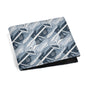 Blue Wind Leather Folded Men's Wallet - DeRose Seasonal