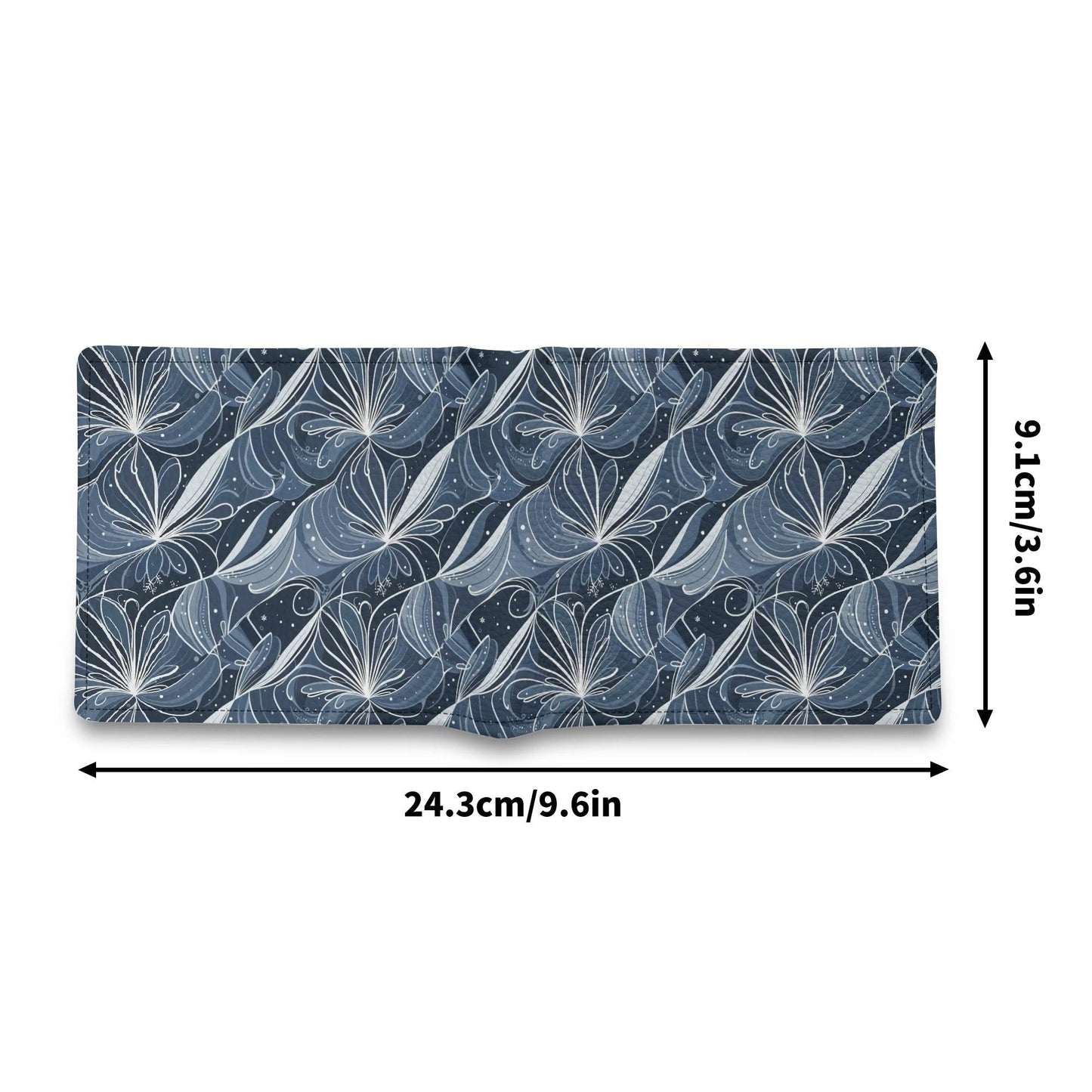 Cold Wind Mens Leather Folded Men's Wallet - DeRose Seasonal