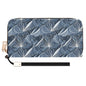 Cold Wind Women's Leather Zipper Wristlet Wallet - DeRose Seasonal