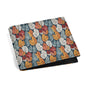 Fall Into Winter Men's Leather Folded Wallet - DeRose Seasonal