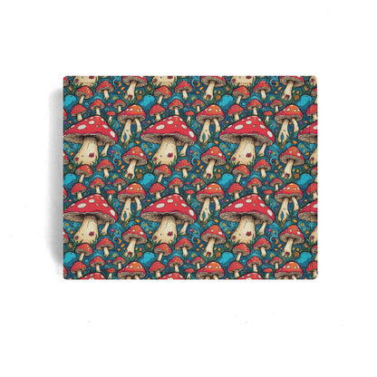 Deathcap Mushroom Men's Leather Folded Wallet - DeRose Seasonal