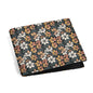 Field of Flowers Men's Leather Folded Wallet - DeRose Seasonal