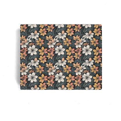 Field of Flowers Men's Leather Folded Wallet - DeRose Seasonal
