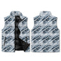 Blue Wind Unisex Lightweight Stand Collar Zip Up Puffer Vest - DeRose Seasonal