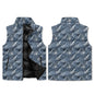 Cold Wind Unisex Lightweight Stand Collar Zip Up Puffer Vest - DeRose Seasonal