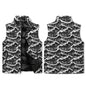 Winter Town Unisex Lightweight Stand Collar Zip Up Puffer Vest - DeRose Seasonal