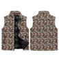 Dark Autumn Unisex Lightweight Stand Collar Zip Up Puffer Vest - DeRose Seasonal