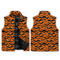 Halloween Bats Ghost Unisex Lightweight Stand Collar Zip Up Puffer Vest - DeRose Seasonal