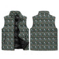 Snowflake Pine Unisex Lightweight Stand Collar Zip Up Puffer Vest - DeRose Seasonal