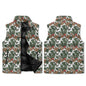 Holly Pine Unisex Lightweight Stand Collar Zip Up Puffer Vest - DeRose Seasonal