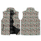 Holly Bows Unisex Lightweight Stand Collar Zip Up Puffer Vest - DeRose Seasonal