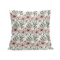 Japan Floral Peach Velvet 4 Pcs Square Pillow Case Covers (5 sizes) - DeRose Seasonal