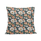 Tulips and Daisys Peach Velvet 4 Pcs Square Pillow Case Covers (5 sizes) - DeRose Seasonal