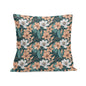 Pastel Floral Peach Velvet 4 Pcs Square Pillow Case Covers (5 sizes) - DeRose Seasonal