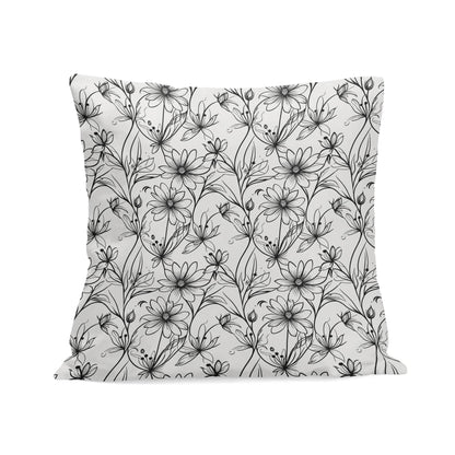 Neutral Spring Peach Velvet 4 Pcs Square Pillow Case Covers (5 sizes) - DeRose Seasonal