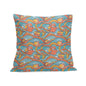 Ocean Abstract Peach Velvet 4 Pcs Square Pillow Case Covers (5 sizes) - DeRose Seasonal
