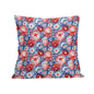 Tie-Dye Fireworks Peach Velvet 4 Pcs Square Pillow Case Covers (5 sizes) - DeRose Seasonal