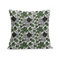 Scribbled Clovers Velvet 4 Pcs Square Pillow Case Covers (5 sizes) - DeRose Seasonal