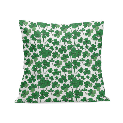 Little Clovers Velvet 4 Pcs Square Pillow Case Covers (5 sizes) - DeRose Seasonal
