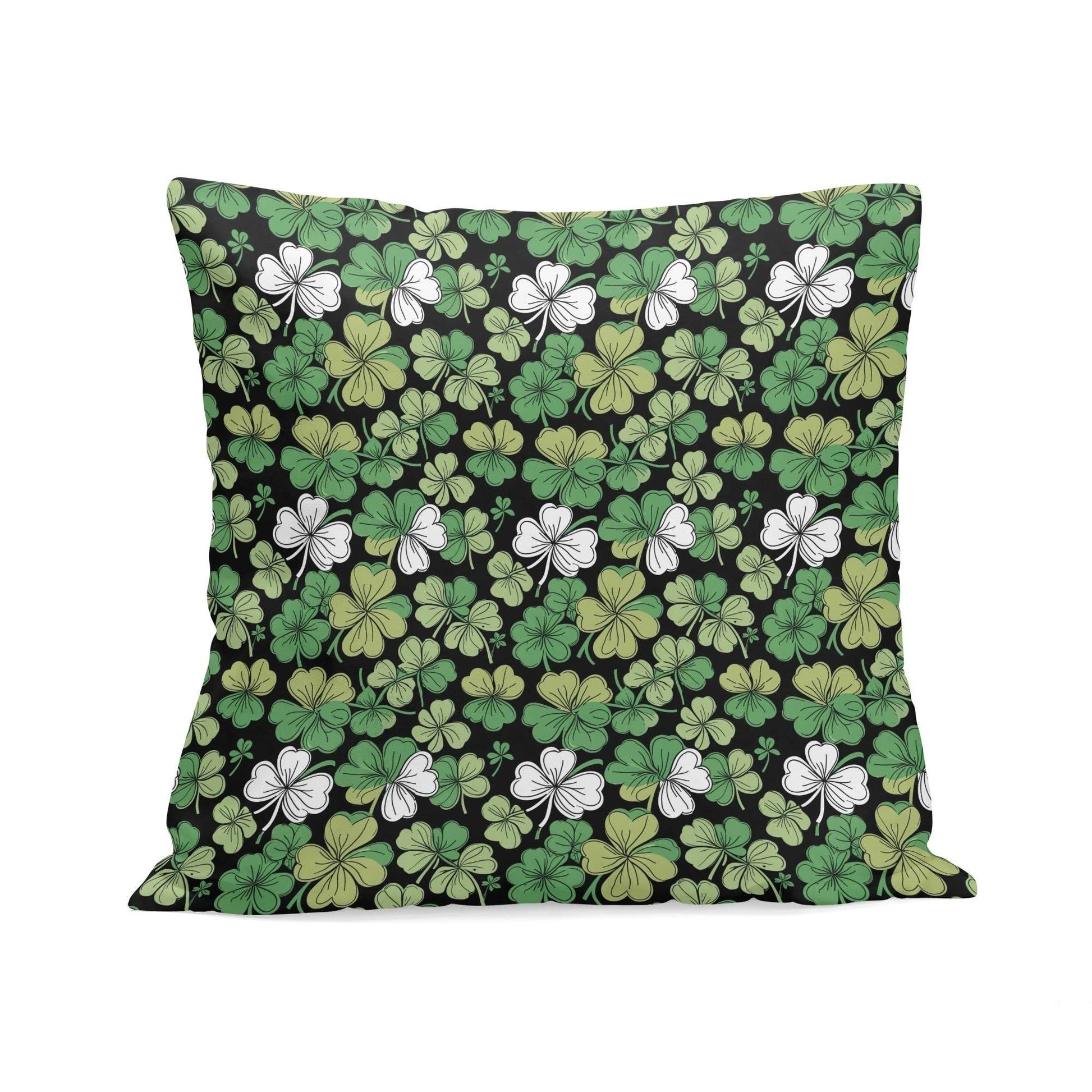 Clover Patch Velvet 4 Pcs Square Pillow Case Covers (5 sizes) - DeRose Seasonal