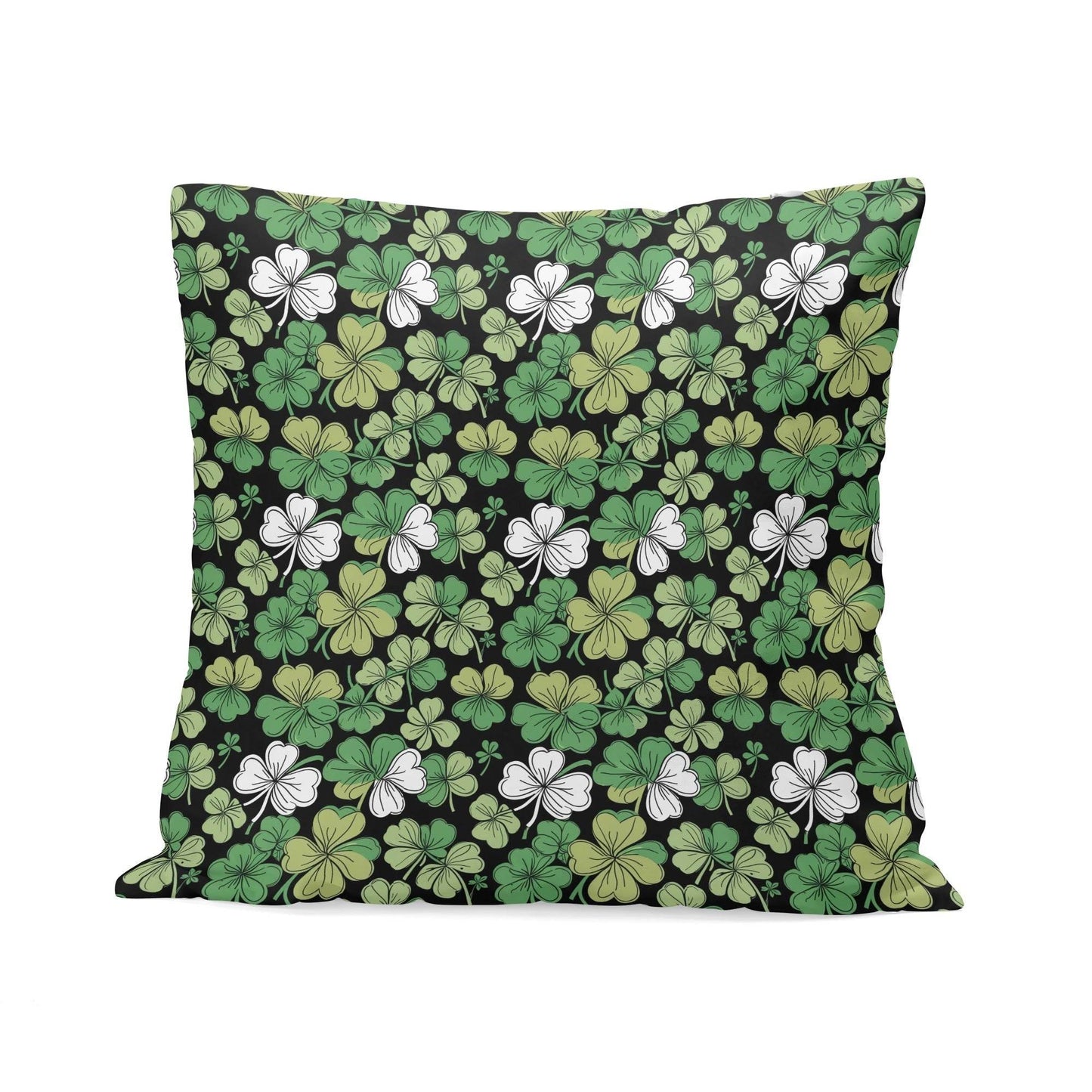Clover Patch Velvet 4 Pcs Square Pillow Case Covers (5 sizes) - DeRose Seasonal