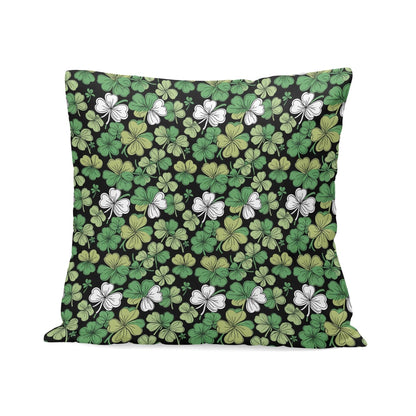 Clover Patch Velvet 4 Pcs Square Pillow Case Covers (5 sizes) - DeRose Seasonal