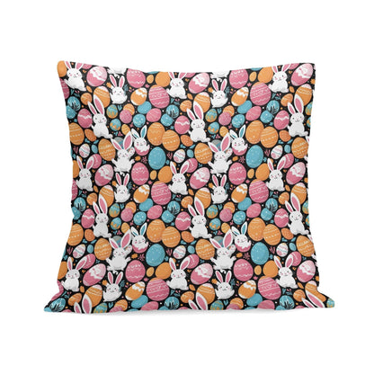 Fun Bunny Velvet 4 Pcs Square Pillow Case Covers (5 sizes) - DeRose Seasonal
