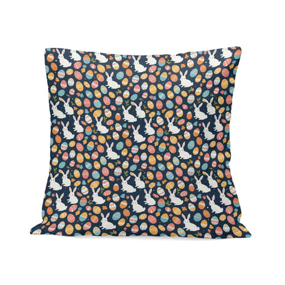 Bunny Eggs Velvet 4 Pcs Square Pillow Case Covers (5 sizes) - DeRose Seasonal