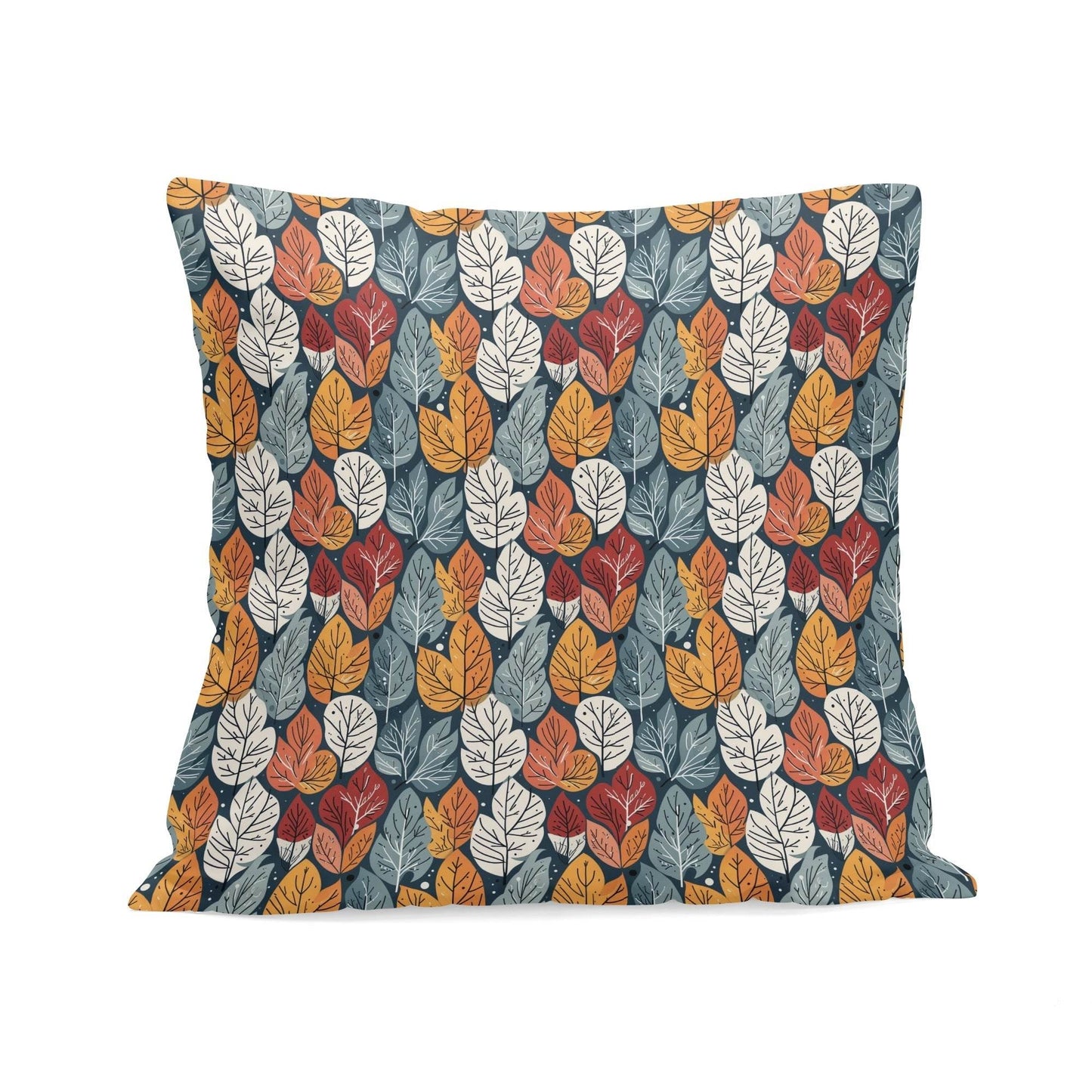 Fall into Winter Peach Velvet 4 Pcs Square Pillow Case Covers (5 sizes) - DeRose Seasonal