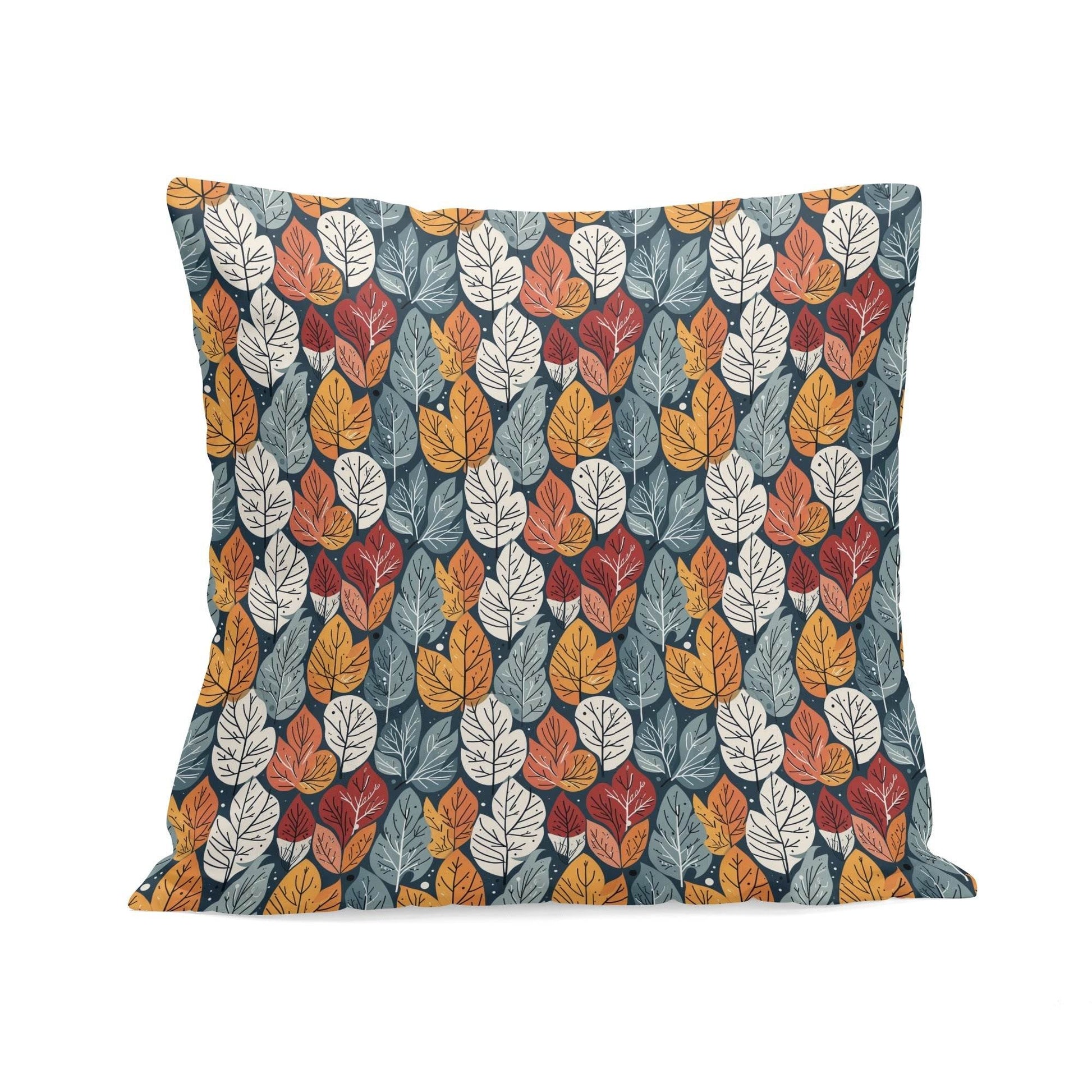 Fall into Winter Peach Velvet 4 Pcs Square Pillow Case Covers (5 sizes) - DeRose Seasonal