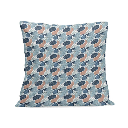 Cool Touch Peach Velvet 4 Pcs Square Pillow Case Covers (5 sizes) - DeRose Seasonal