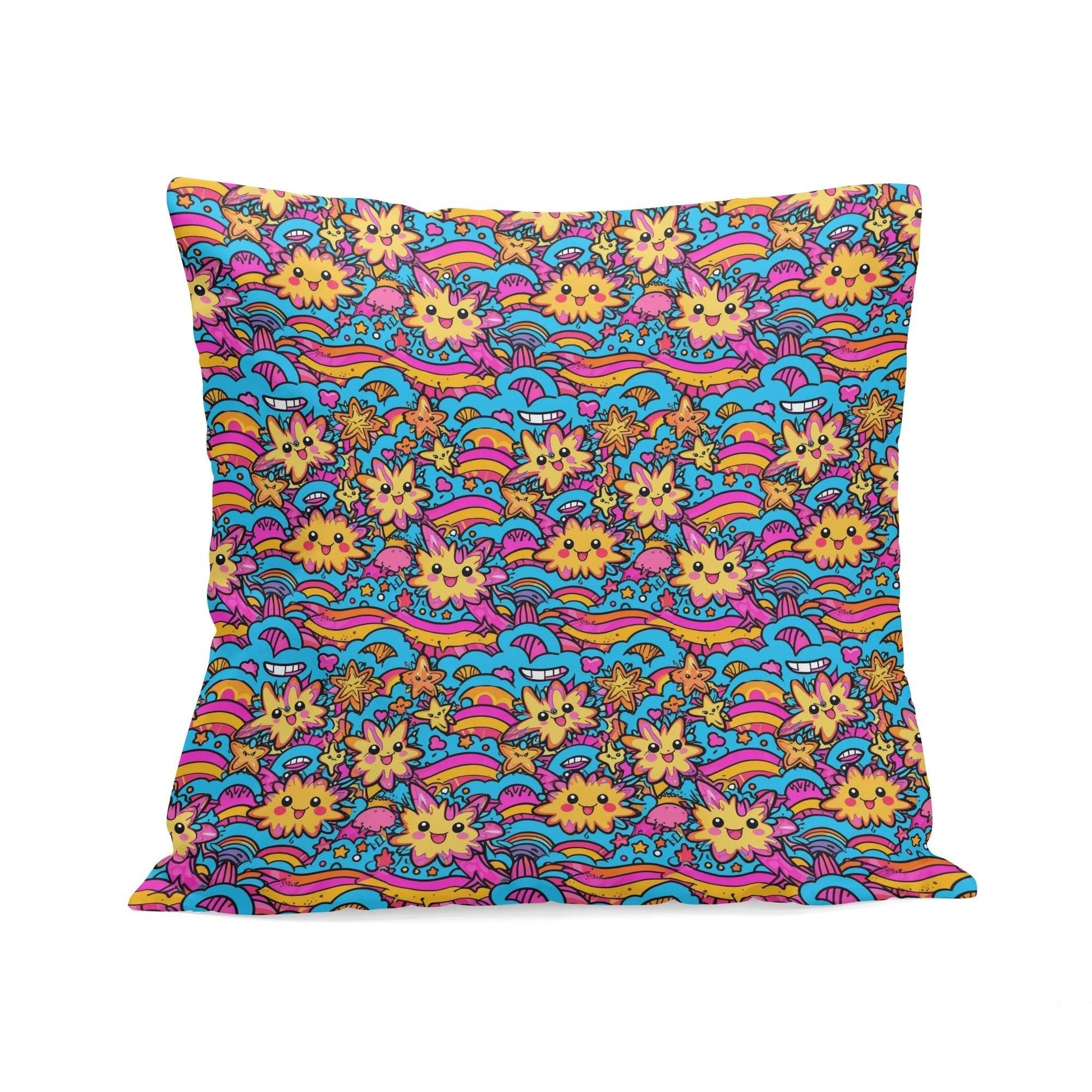 Squishy Star Peach Velvet 4 Pcs Square Pillow Case Covers (5 sizes) - DeRose Seasonal