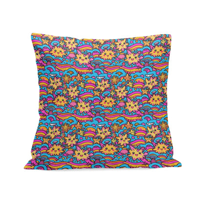 Squishy Star Peach Velvet 4 Pcs Square Pillow Case Covers (5 sizes) - DeRose Seasonal