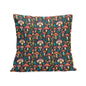Forest Shrooms Peach Velvet 4 Pcs Square Pillow Case Covers (5 sizes) - DeRose Seasonal