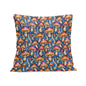 Tie-Dye Mushroom Peach Velvet 4 Pcs Square Pillow Case Covers (5 sizes) - DeRose Seasonal