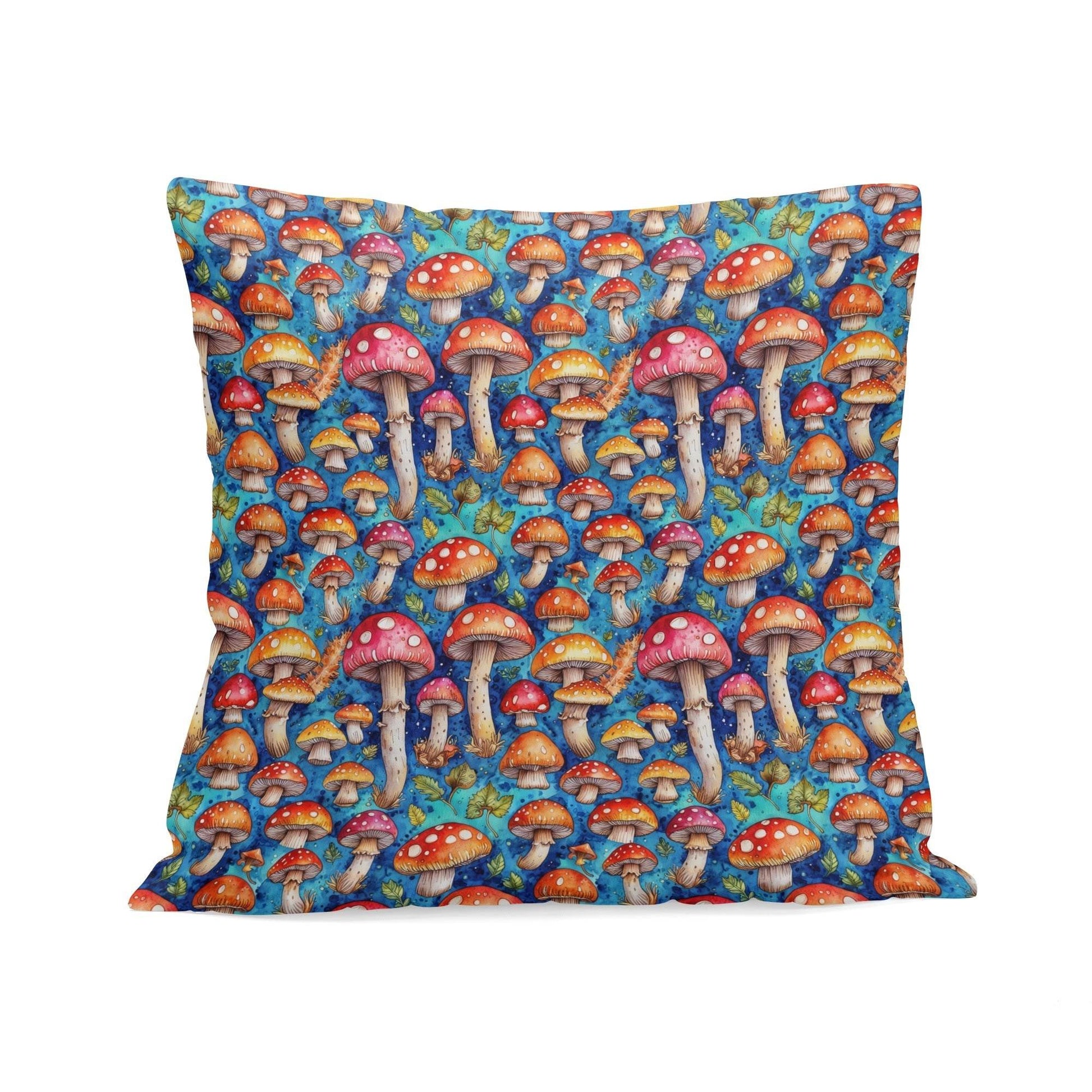 Trippy Tie-Dye Peach Velvet 4 Pcs Square Pillow Case Covers (5 sizes) - DeRose Seasonal