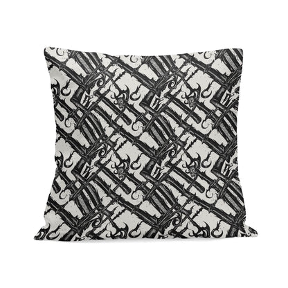 Devil Veins Peach Velvet 4 Pcs Square Pillow Case Covers (5 sizes) - DeRose Seasonal