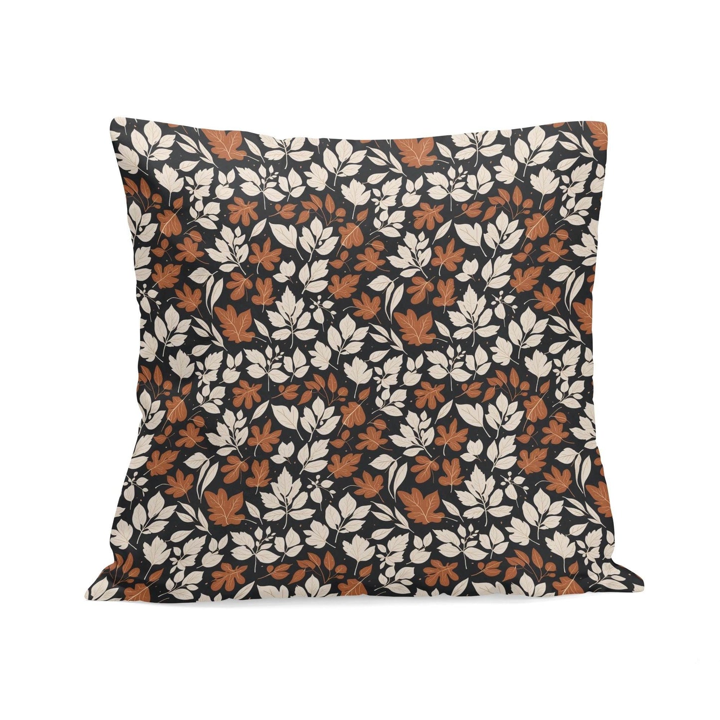 Dark Autumn Peach Velvet 4 Pcs Square Pillow Case Covers (5 sizes) - DeRose Seasonal