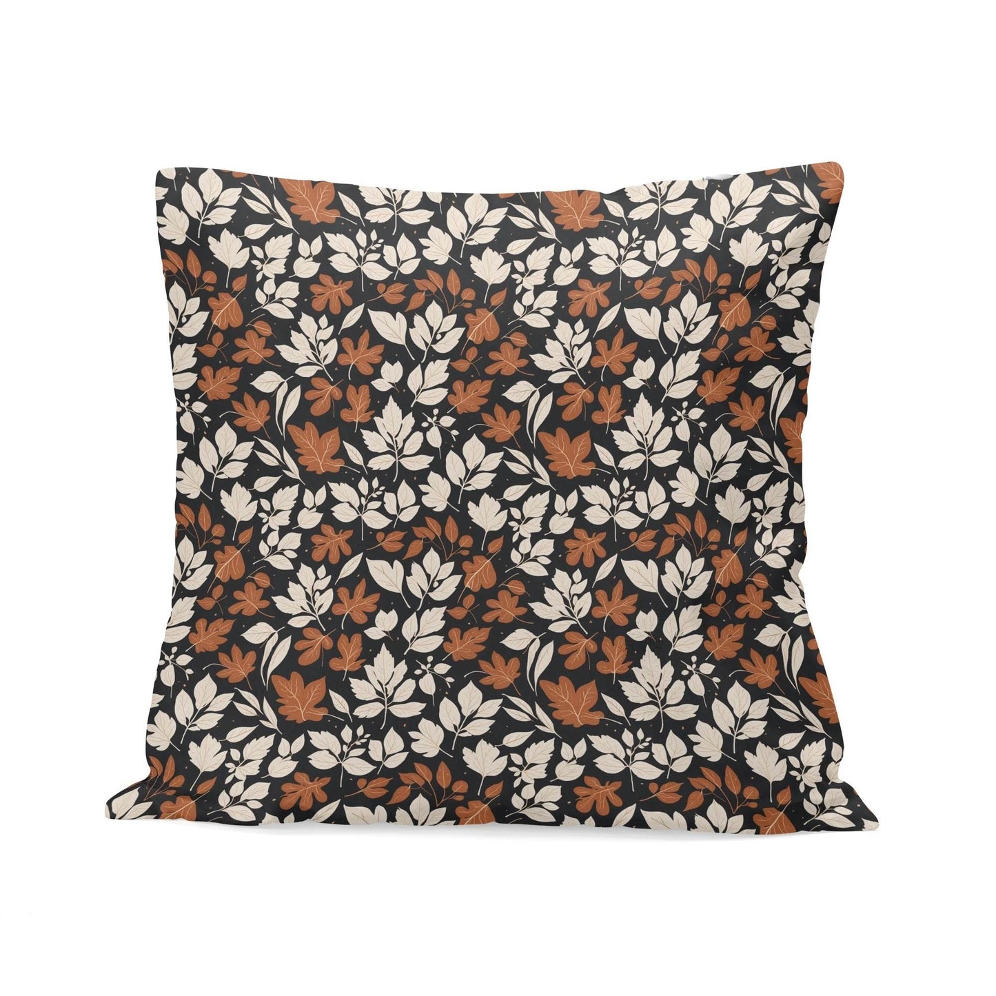 Dark Autumn Peach Velvet 4 Pcs Square Pillow Case Covers (5 sizes) - DeRose Seasonal